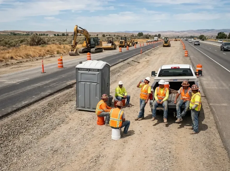 highway-road-construction-crew-007 — frequently asked questions, Porta Potty and Restroom Rentals in Prunedale, CA